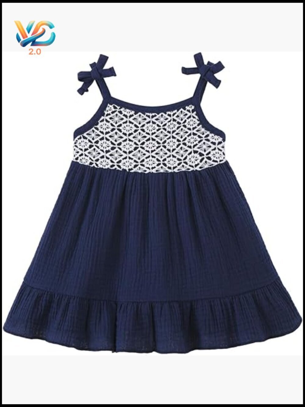 Toddler Sleeveless Halter Sundress Cotton Blend Floral Playwear for Girls 3M-3T
